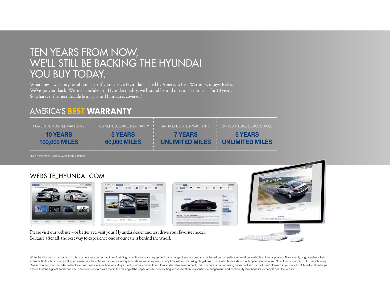 2011 Hyundai Sonata Brochure Page 7